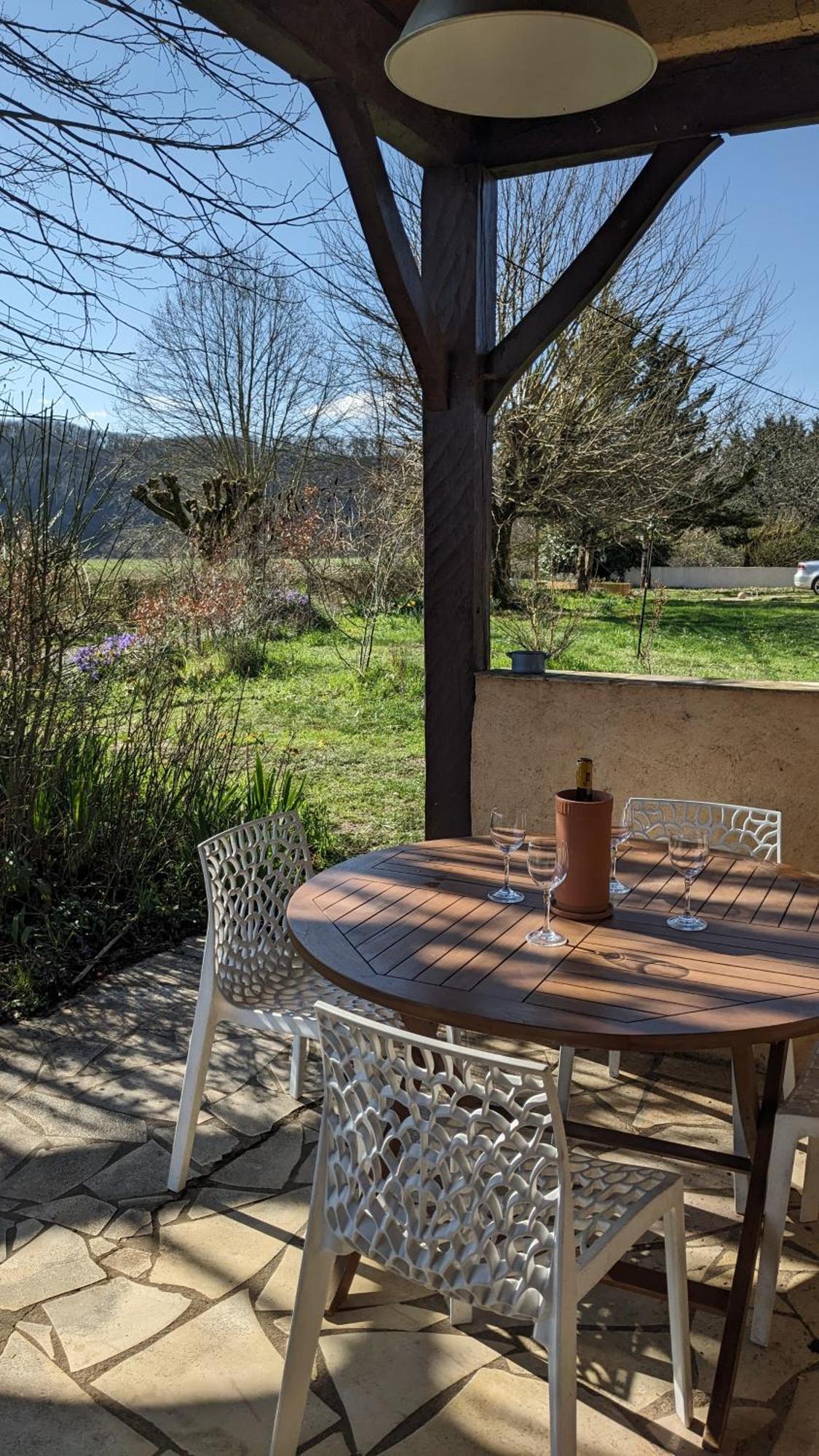 Maison Au Calme En Dordogne Tremolat Bagian luar foto
